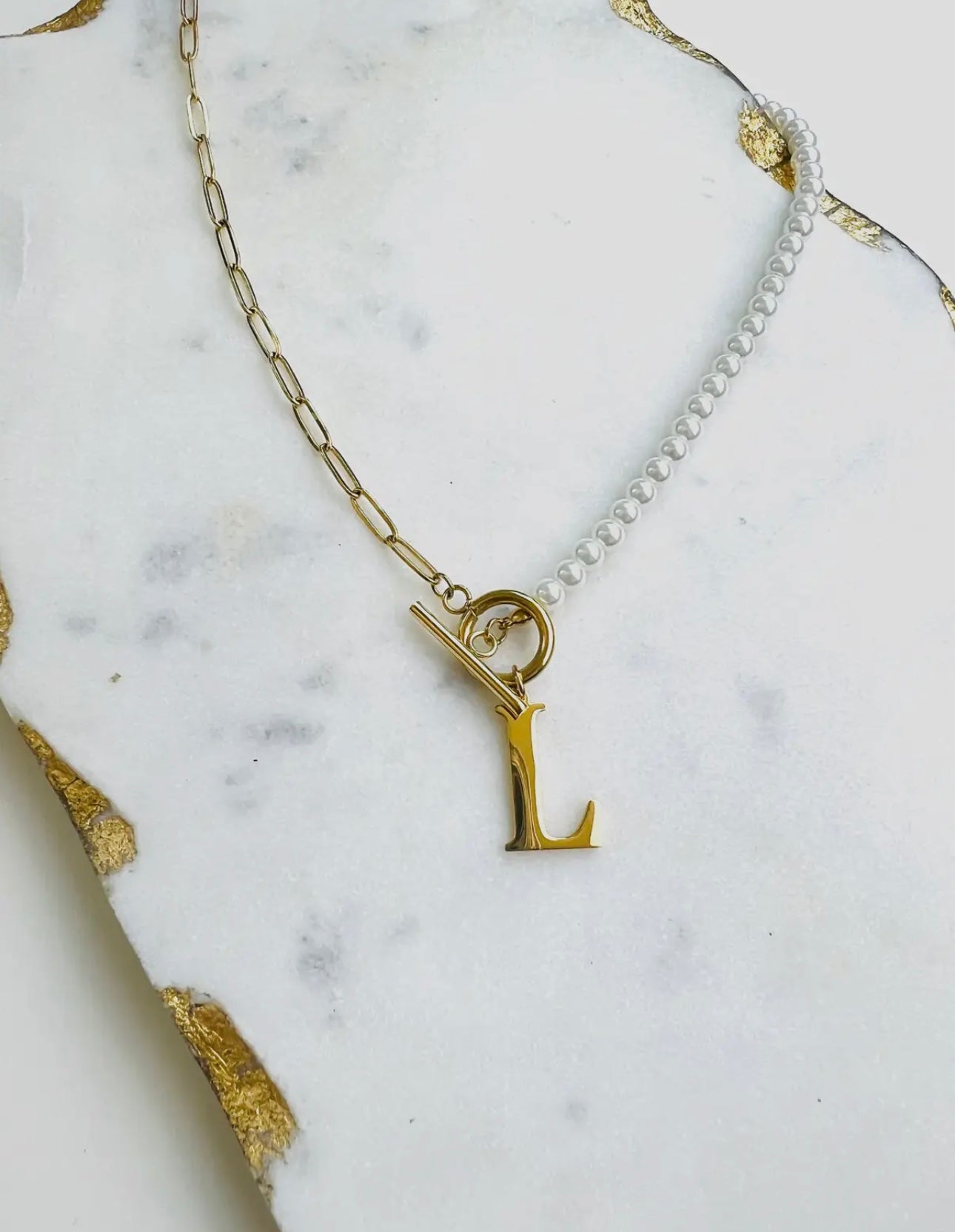 Alli Initial Necklace