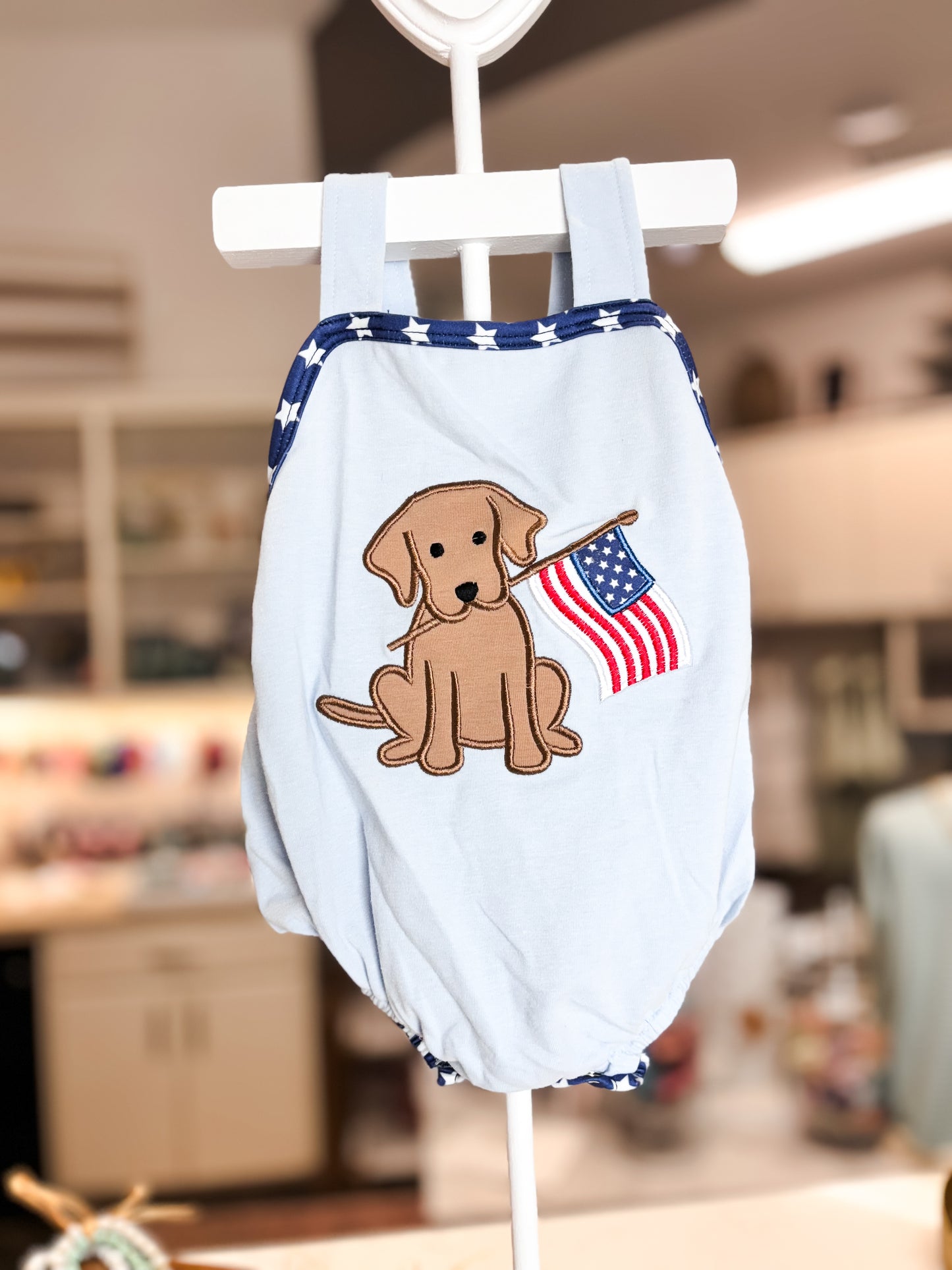Patriotic Bubble Romper