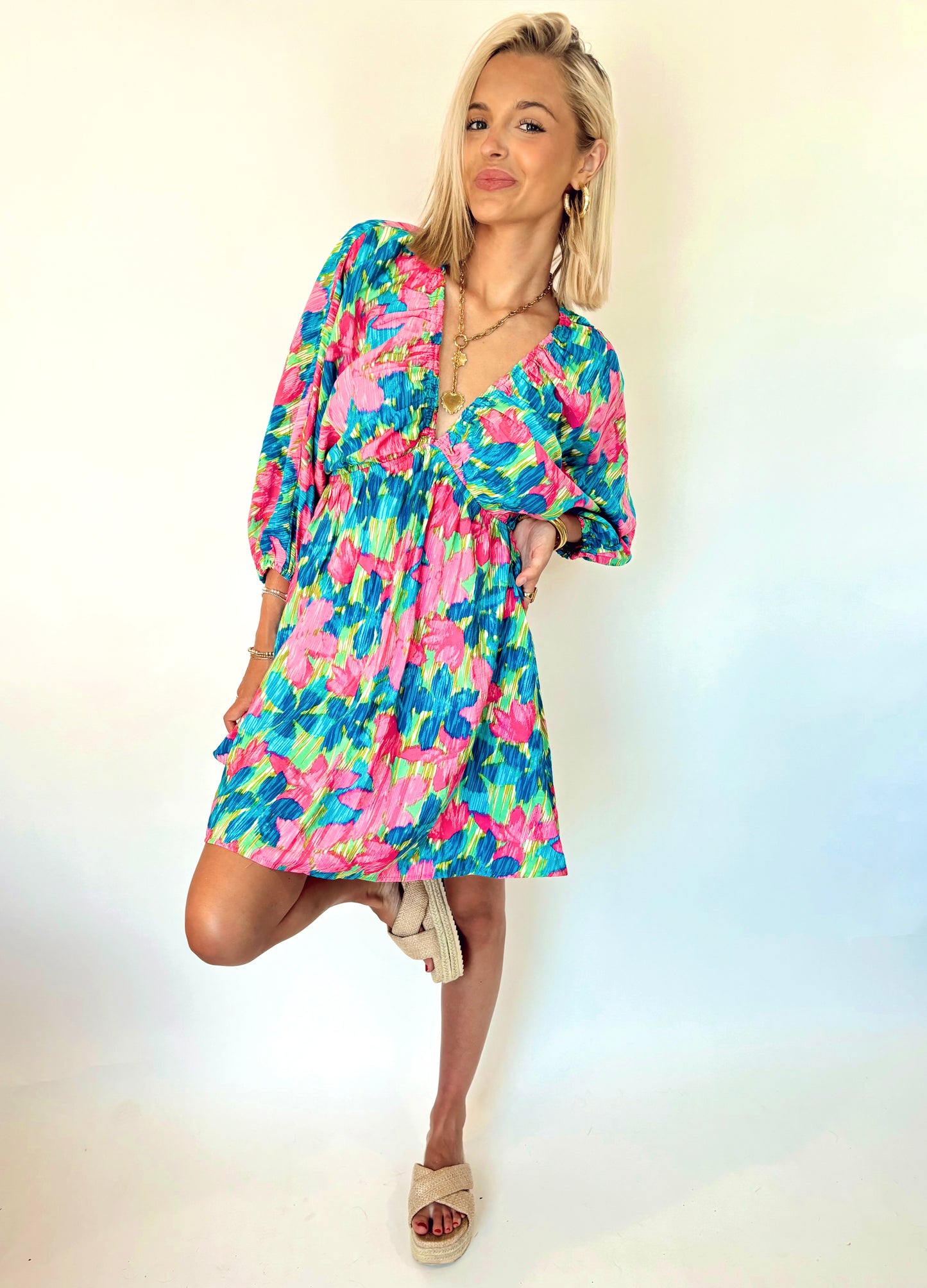 Tropic Bloom dress