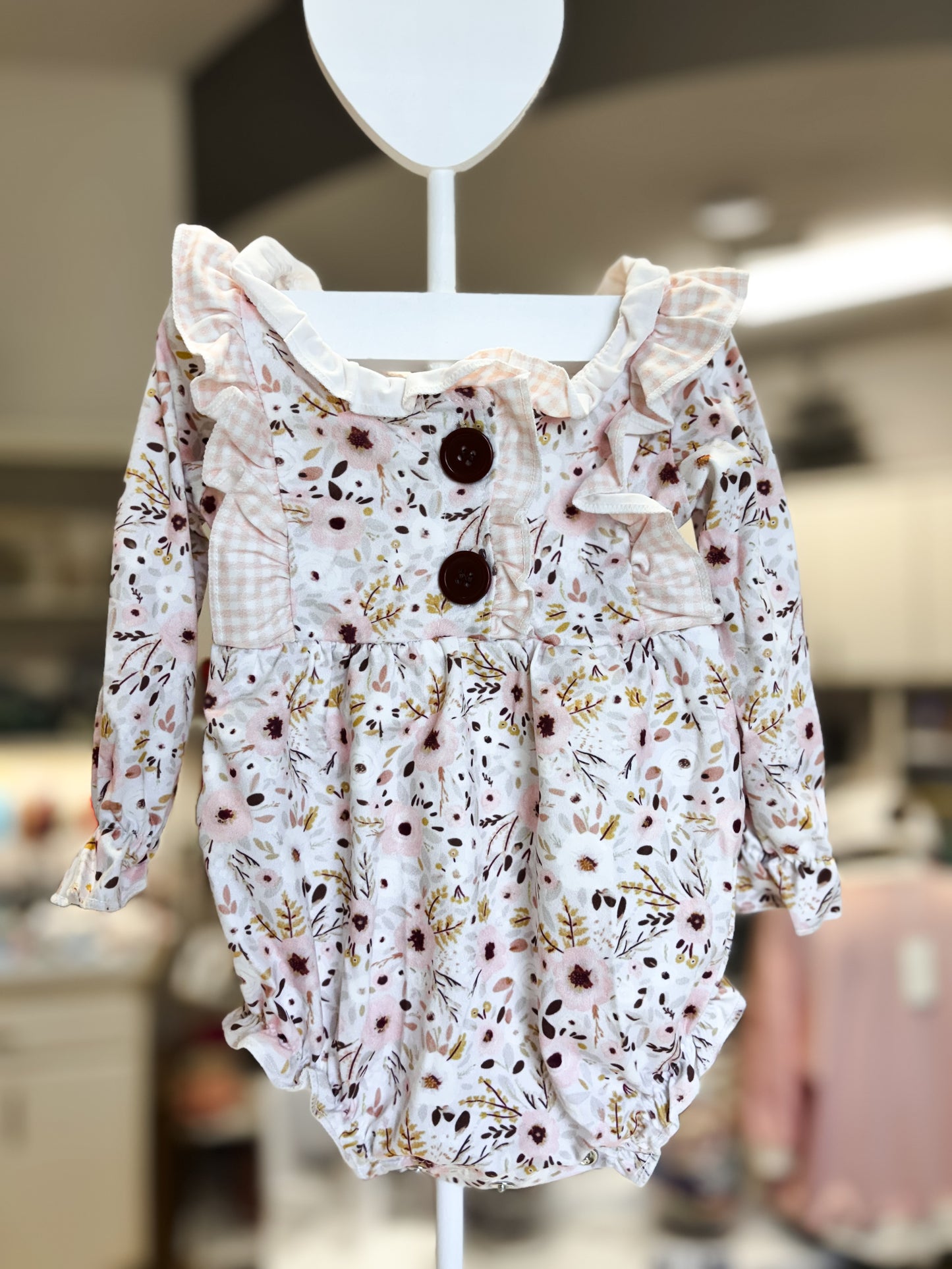 Flower Bubble Romper