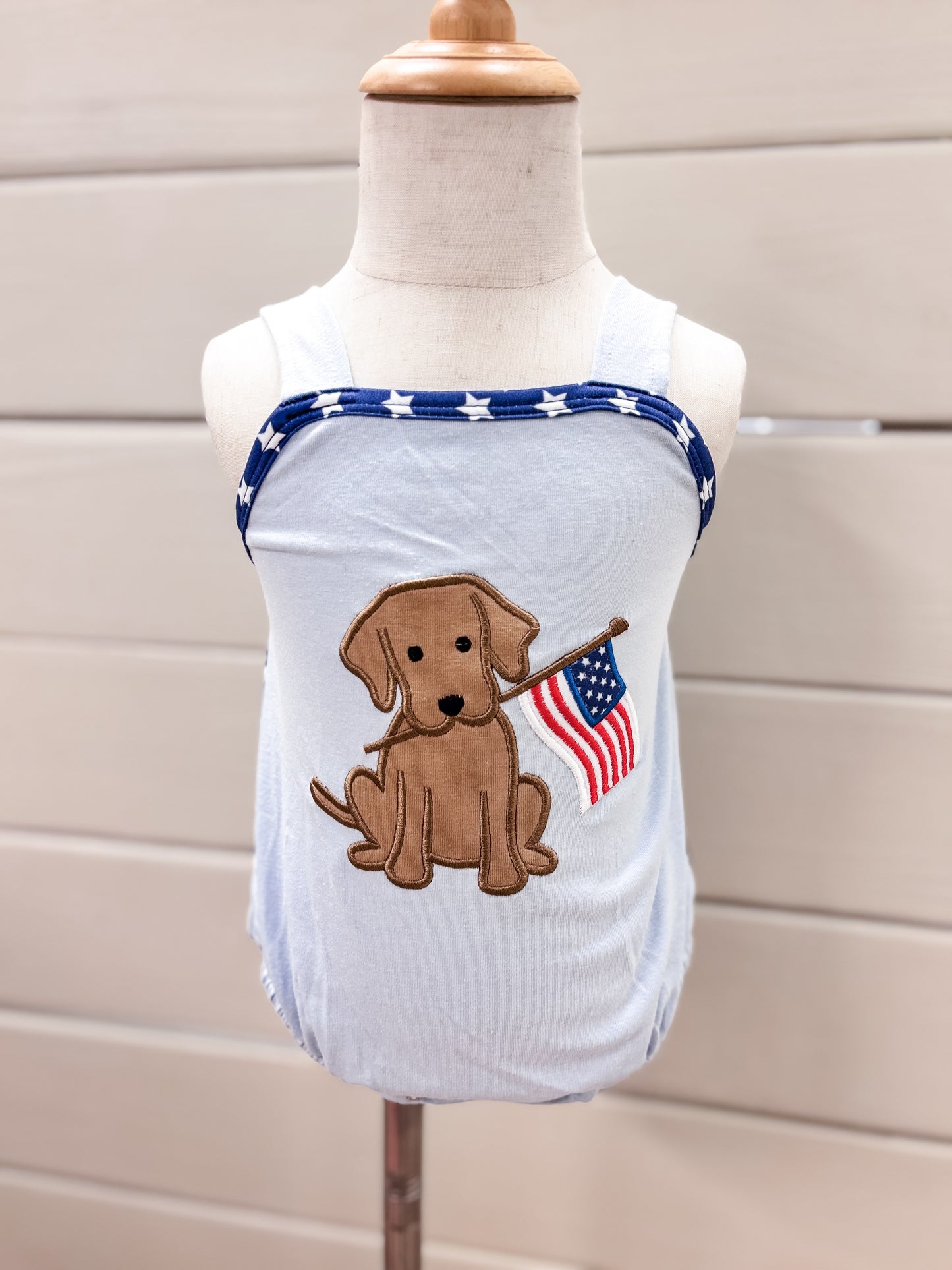 Patriotic Bubble Romper