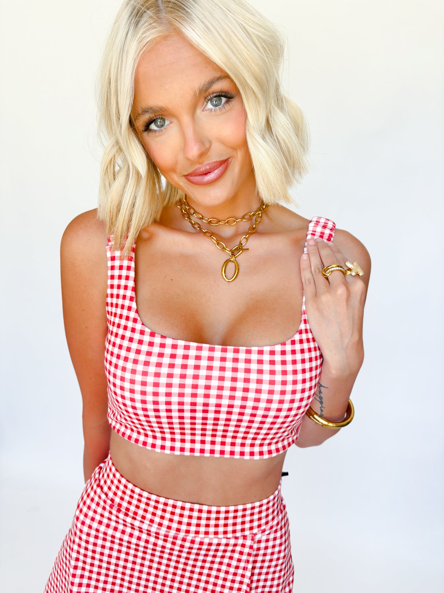 Strawberry Picnic Bra Top