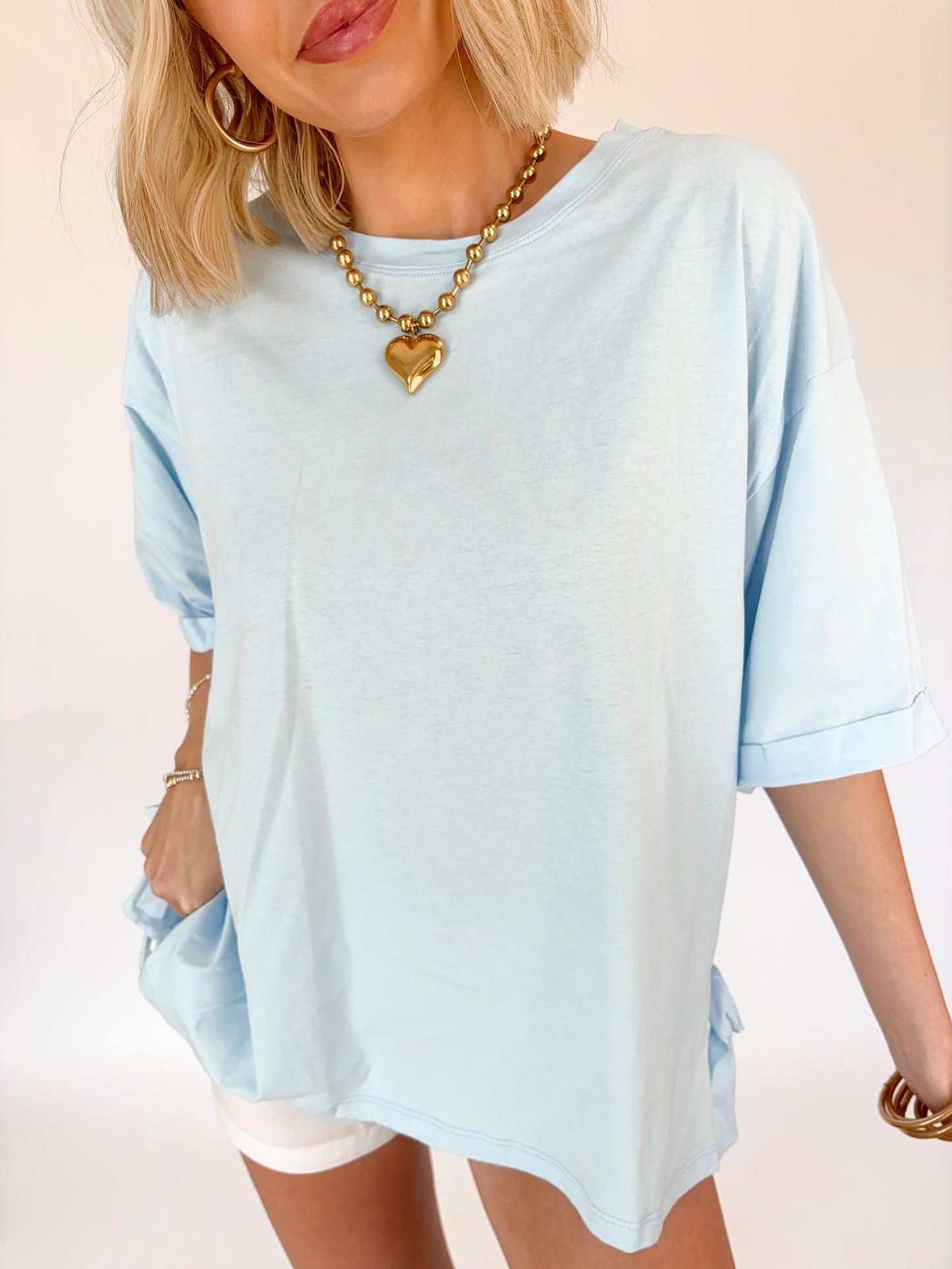 The Skylar Top- blue