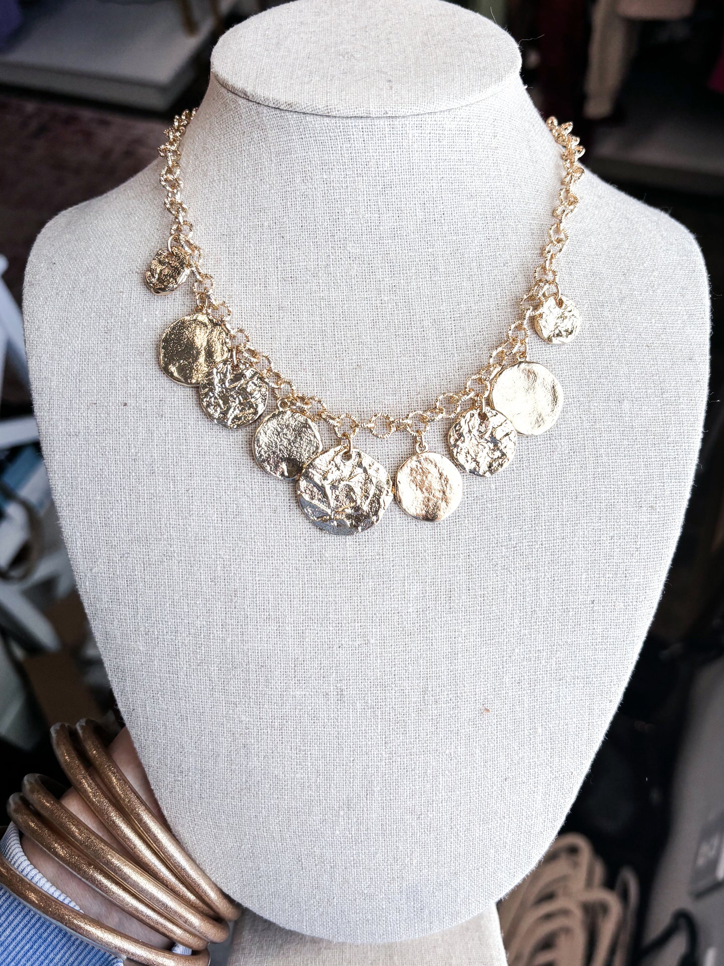 Laura charm necklace