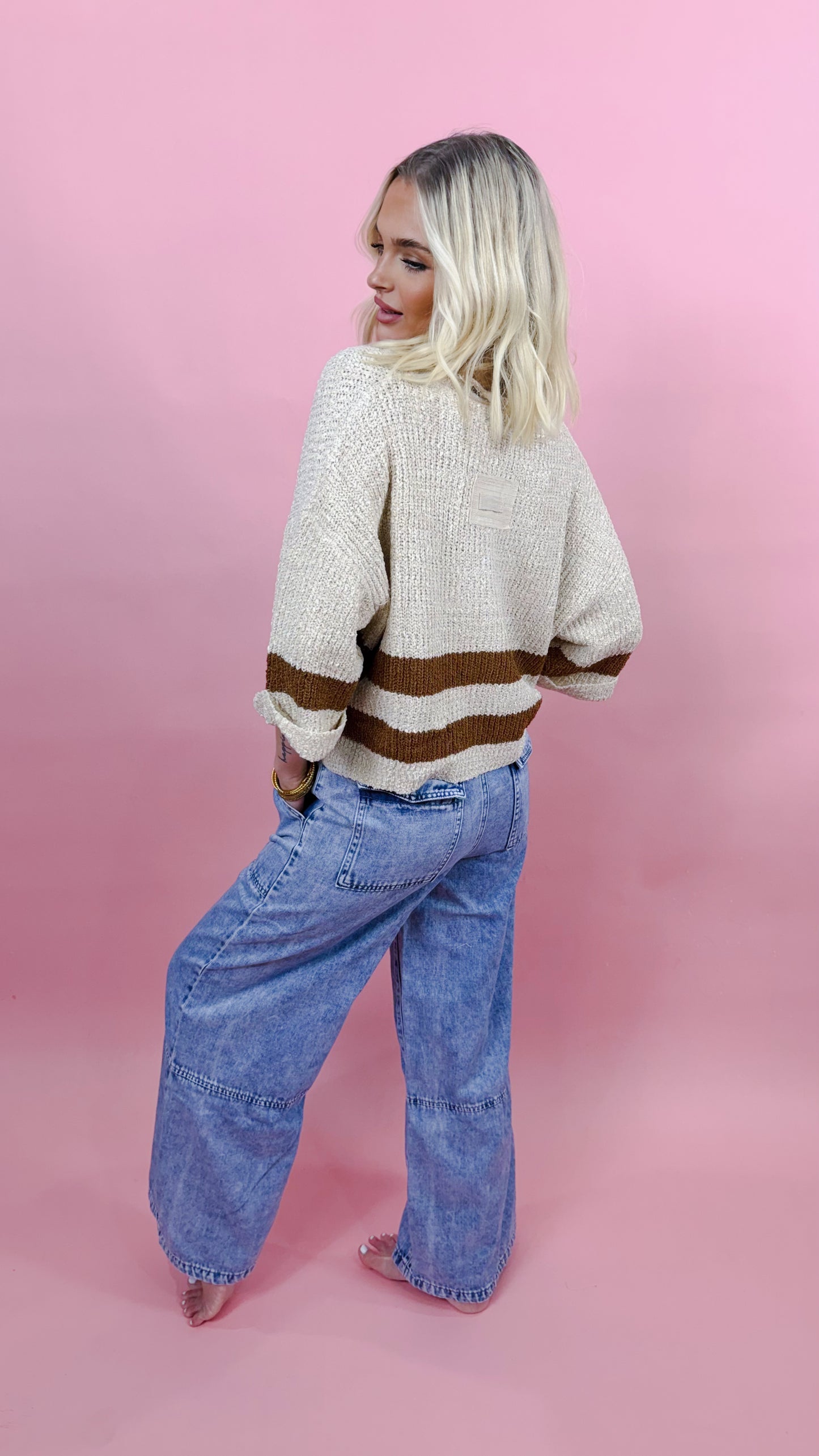 denim flare pants
