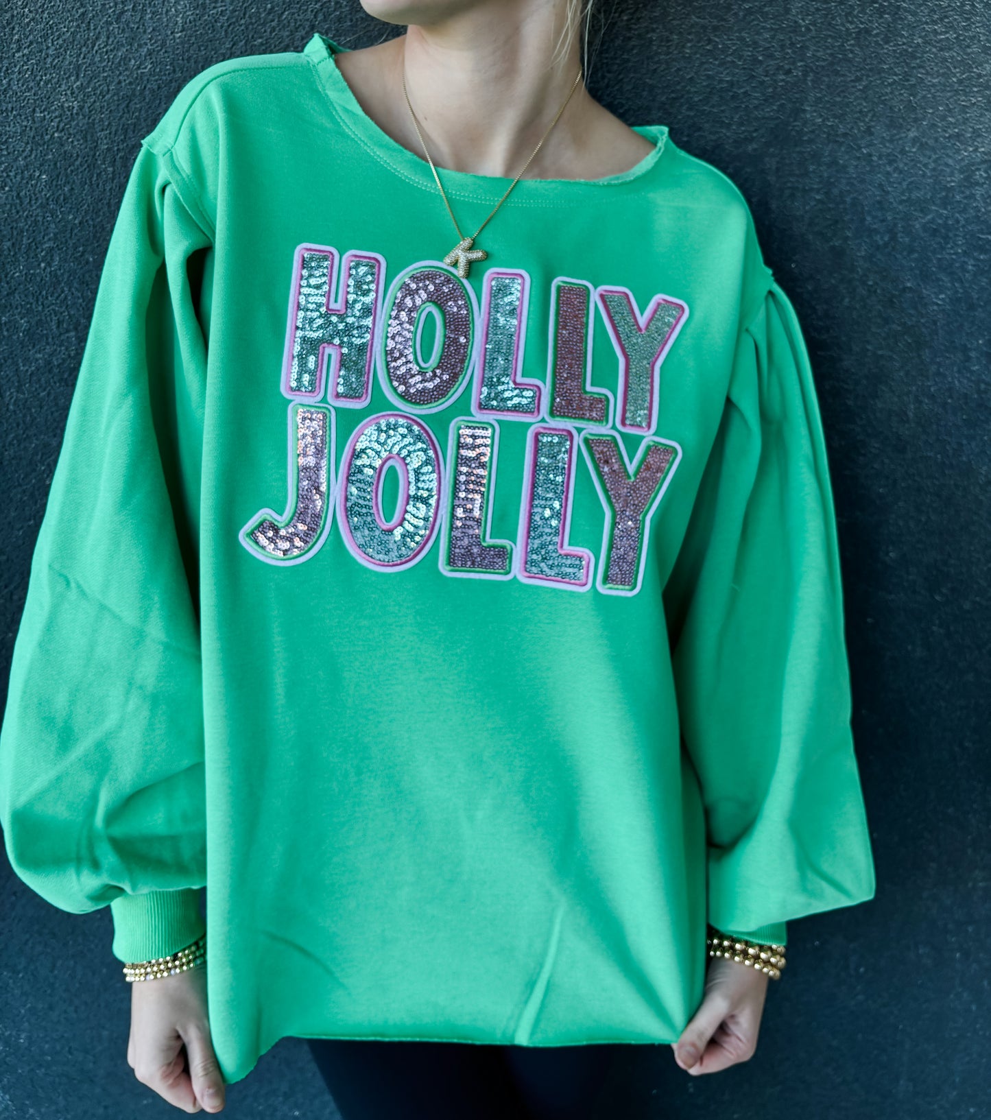 holly jolly- green