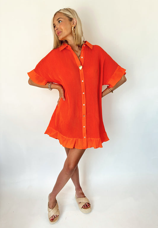 Coral Crush dress