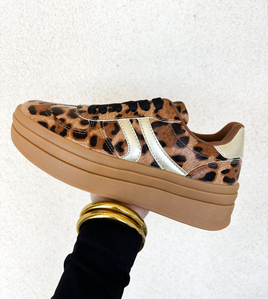 leopard sneakers