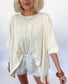 Float Away Top- cream