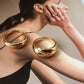 Roscoe 18K Gold Non-Tarnish Chunky Dome Statement Ring