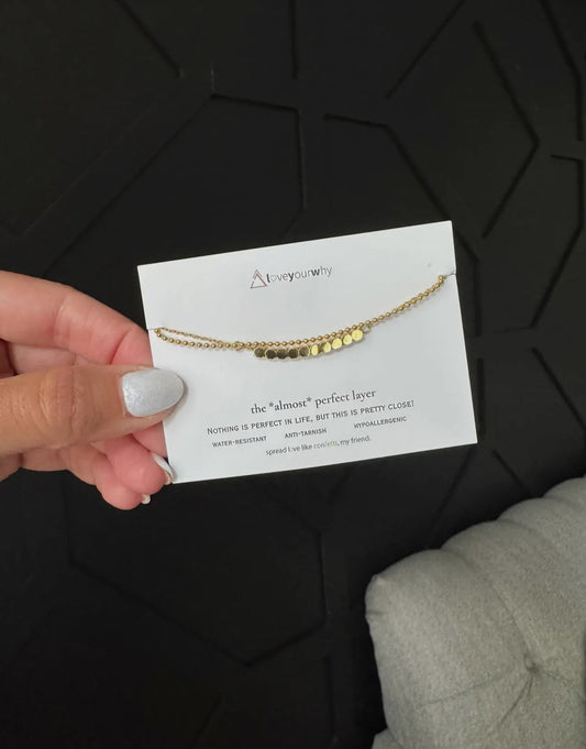 Paisley Anklet - gold