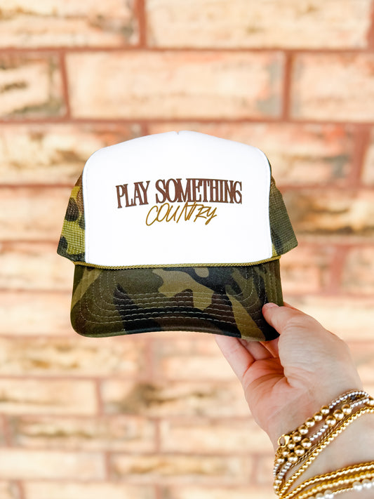 Play Something Country Trucker Hat