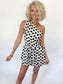 Polka Vibe Mini Dress