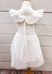 Tulle Dress-white