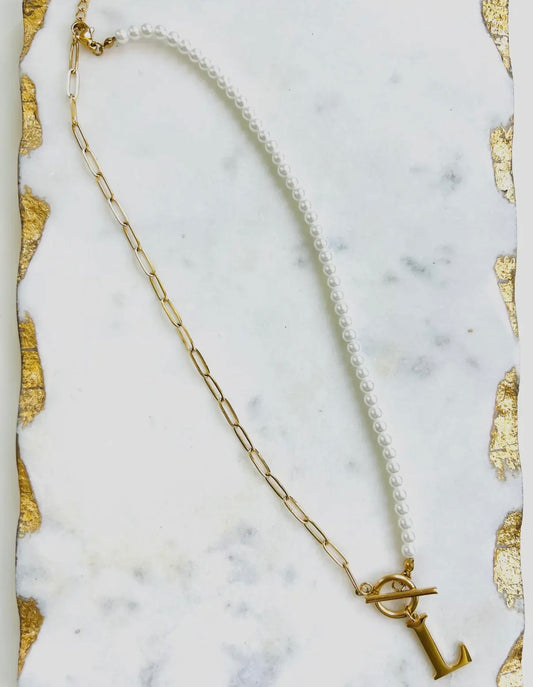Alli Initial Necklace