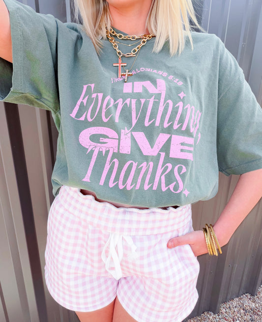 Give Thanks Graphic Tee