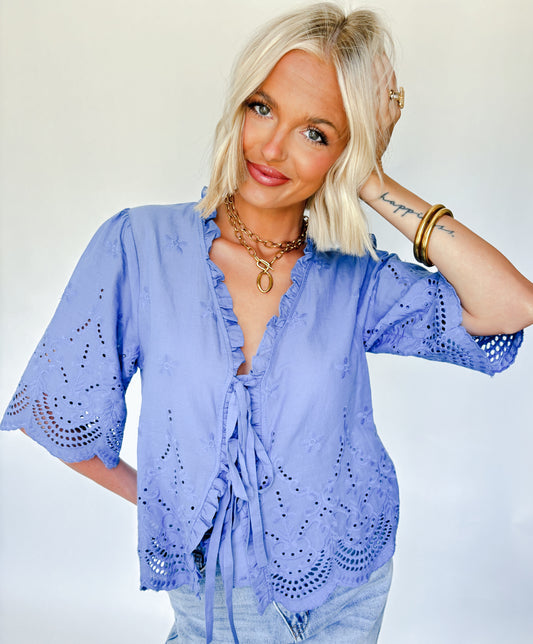 Daydream top - blue
