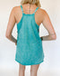 Amber Romper/Dress- teal