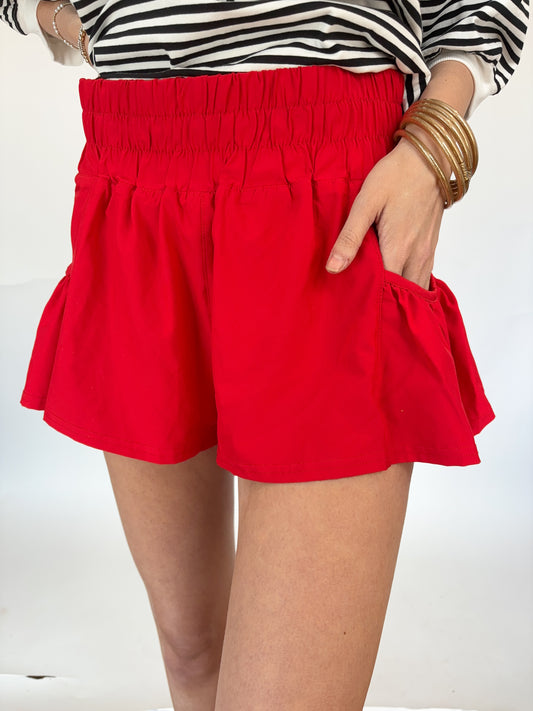 Red Breeze Shorts