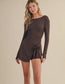 Twist & Tie Mini Dress
