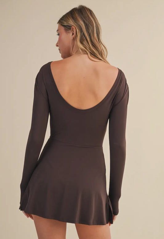 Twist & Tie Mini Dress