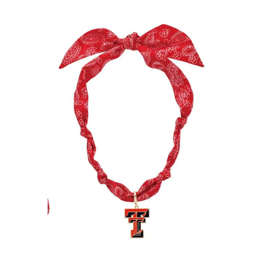 TTU Scarf Necklace