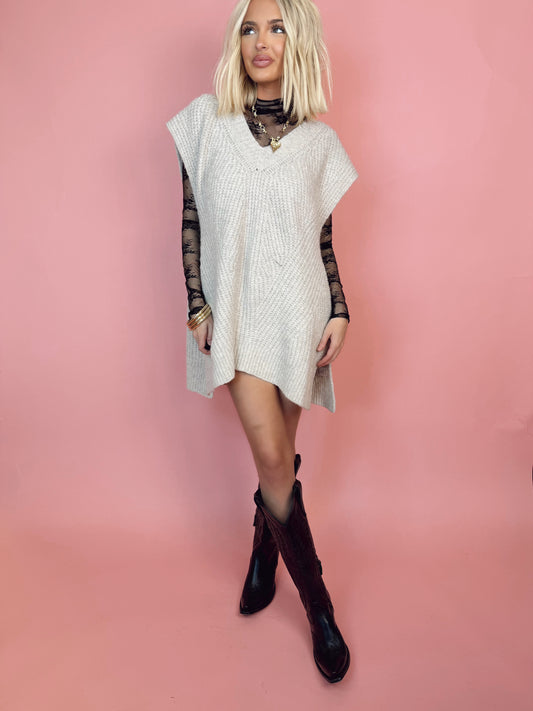 Buckle Me Up Sweater Vest