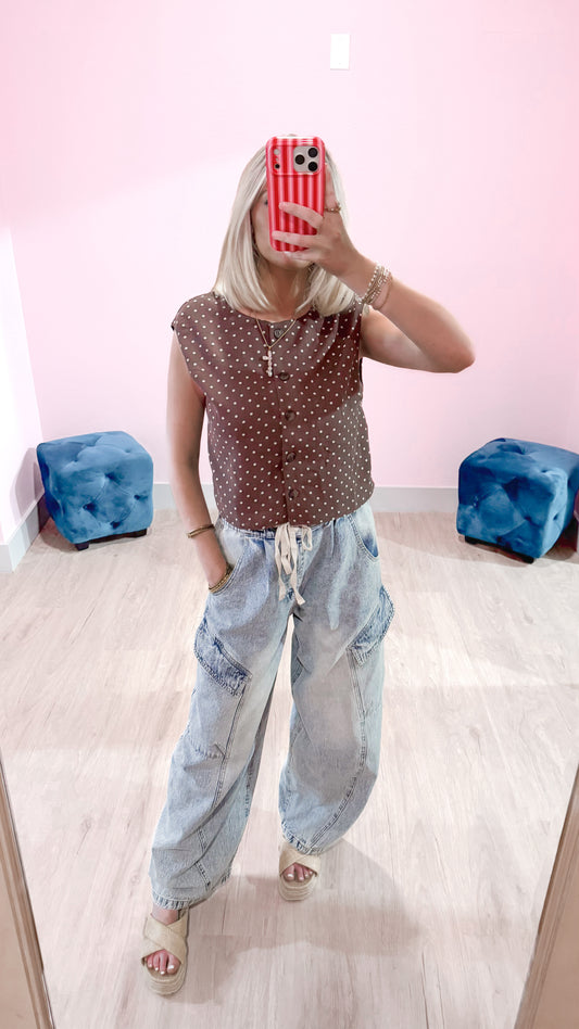 let’s talk later jeans