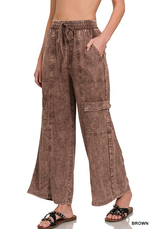 Cozy Cut Pants - Brown