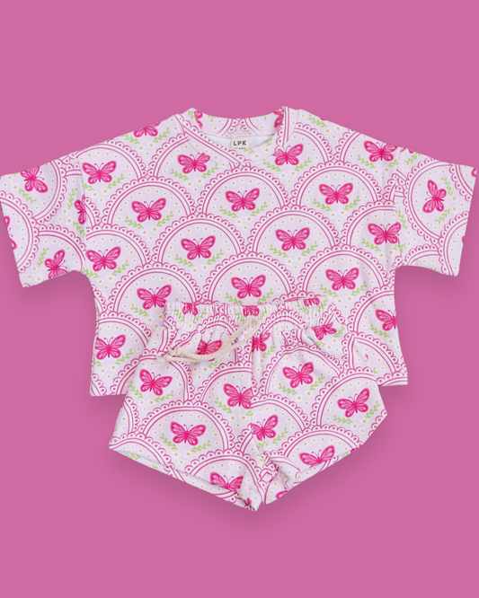 Pink Butterfly Set