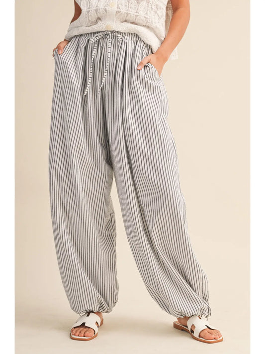easy living stripe pants