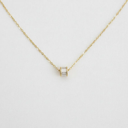 Cubic Zirconia Pendant Necklace