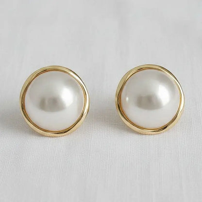 Pearl Stud Earrings